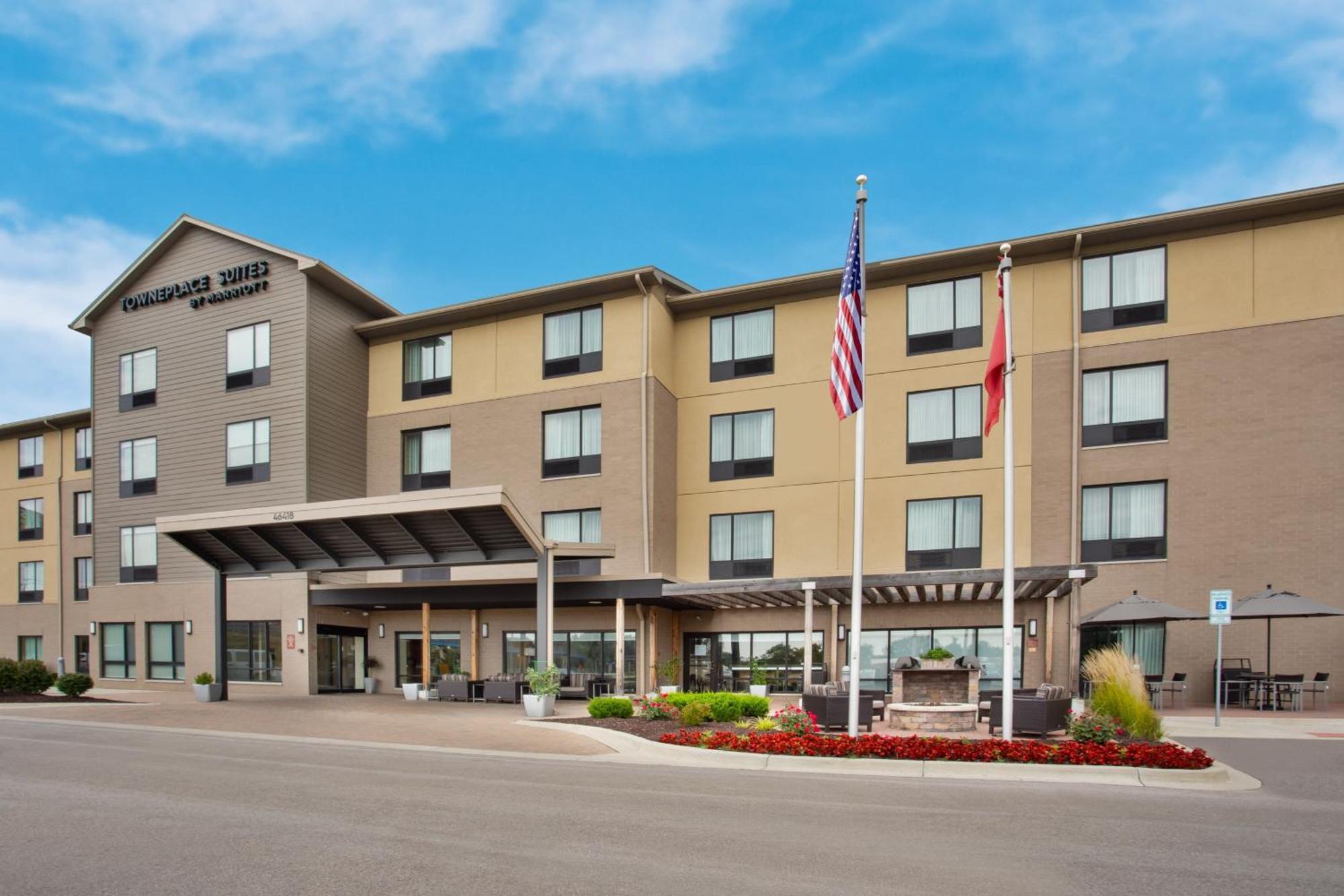 Towneplace Suites By Marriott Detroit Belleville Esterno foto